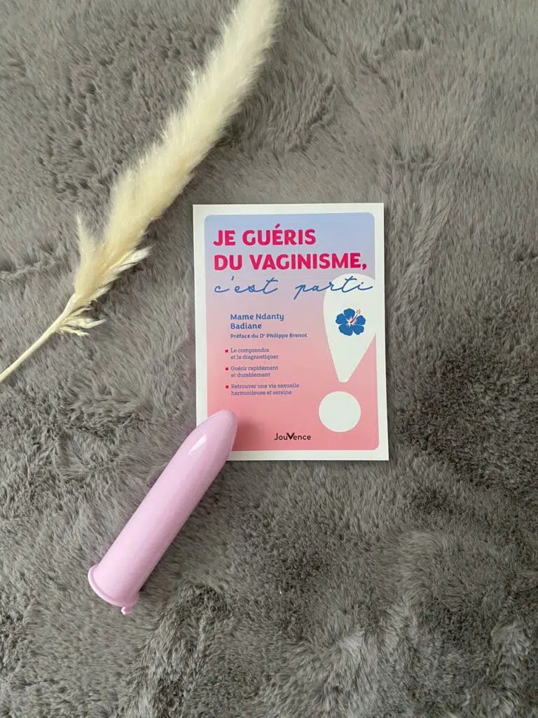 Le livre "je guéris du vaginisme, c'est parti !"