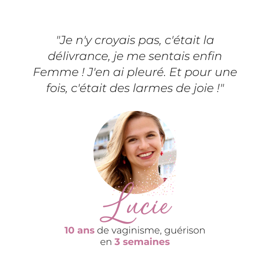 temoignage guerison vaginisme lucie