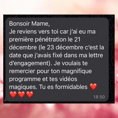 temoignage ecrit guerison vaginisme 10